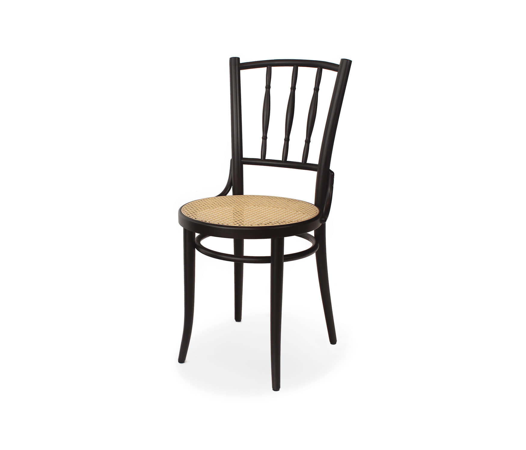 Chair Dejavu 378 - Dark Wenge/Cane