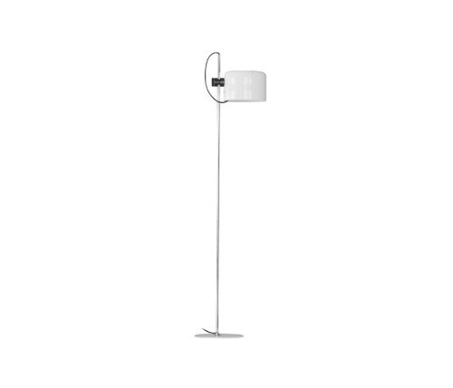Coupé bianco Floor Lamp - White