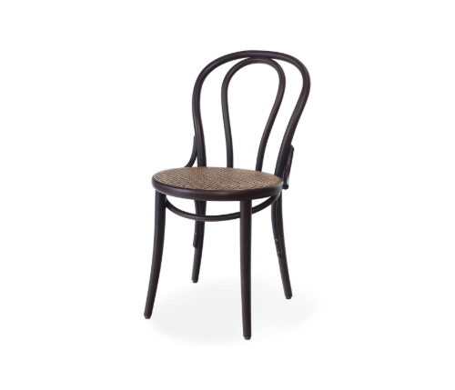 Chair 18 - Coffee/Antique Cane